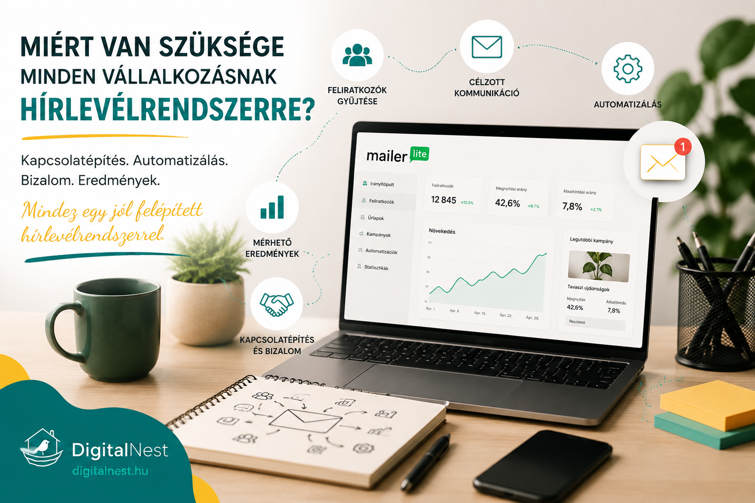 Hírlevélrendszer építés vállalkozások számára